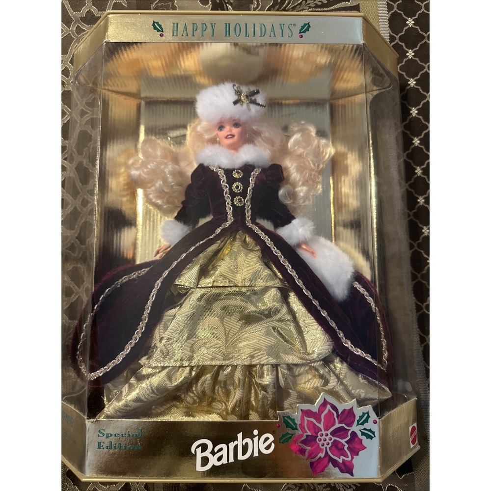 BARBIE:  HAPPY HOLIDAYS SPECIAL Collectors EDITION 15646 NIB 1996 Christmas